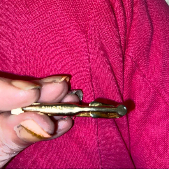 Vintage 1950's Swank Initialled Tie Bar Clip - Picture 6 of 8
